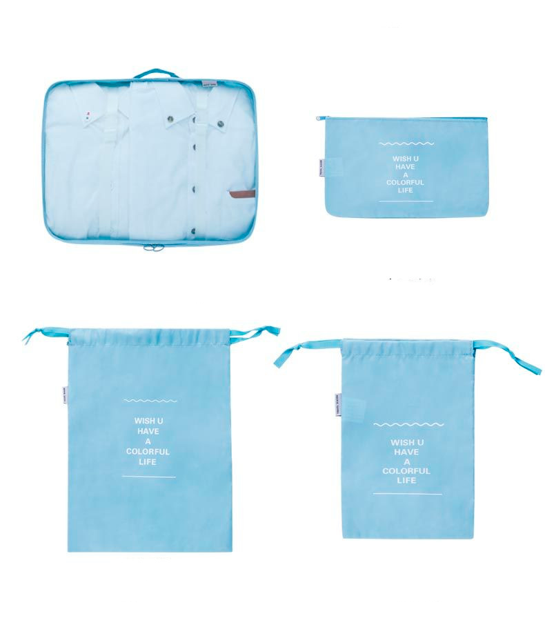 Kit Organizador de Mala 8 Peças