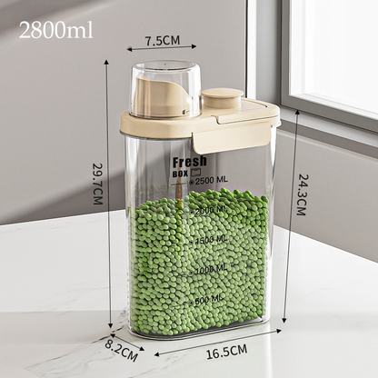 Pote Hermético com Bico Dosador