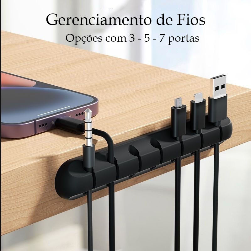 Organizador de Cabos Multifuncional