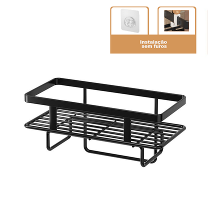Prateleira de Banheiro Sem Furos