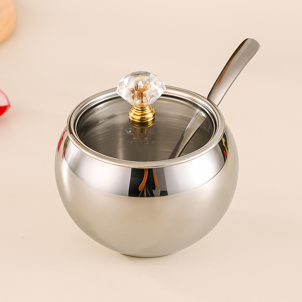 Porta Temperos em Aço Inox