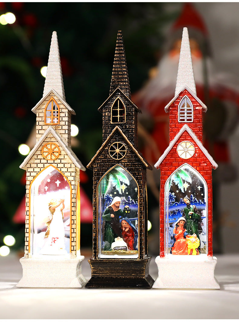 Lanterna Igreja Iluminada