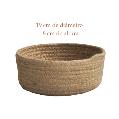 Cestos Organizadores de Cordas Naturais