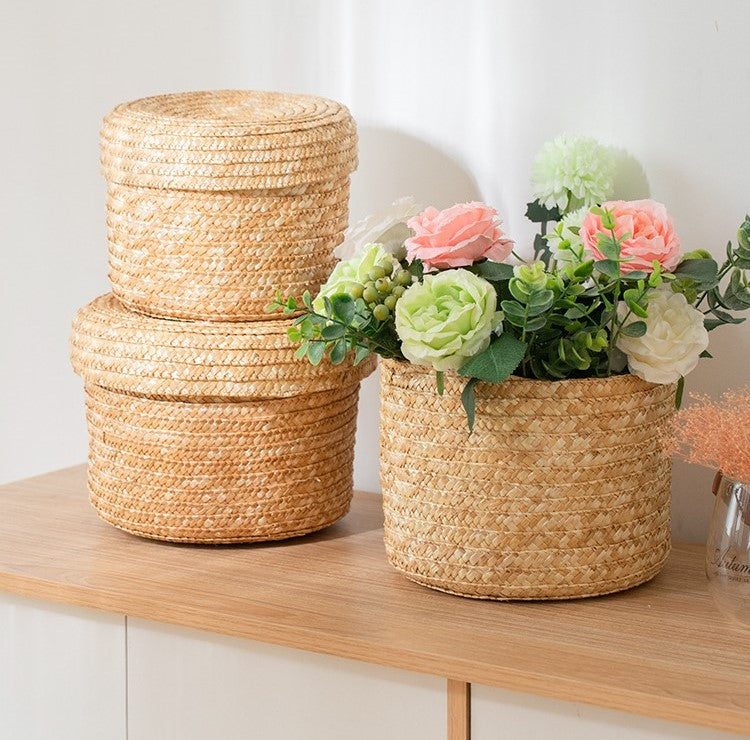 Caixa Organizadora de Mesa com Tampa