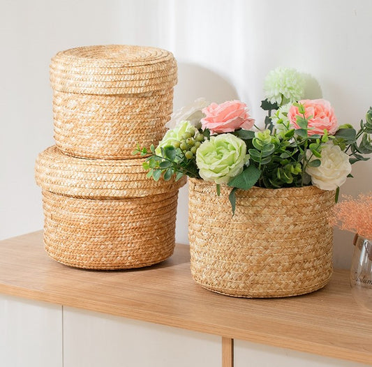 Caixa Organizadora de Mesa com Tampa