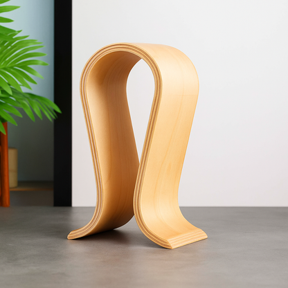 Suporte de Madeira Para Fones