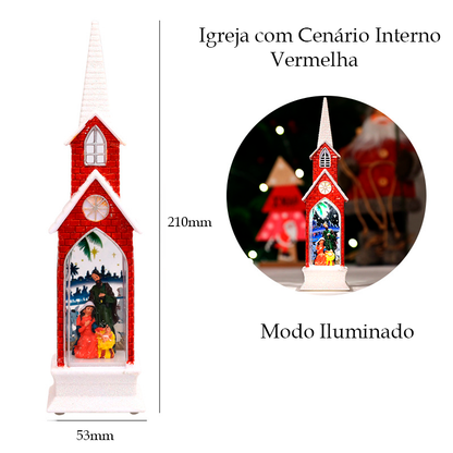 Lanterna Igreja Iluminada