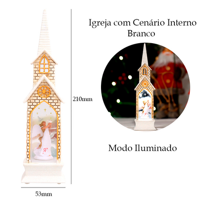 Lanterna Igreja Iluminada