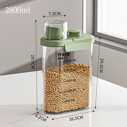 Pote Hermético com Bico Dosador