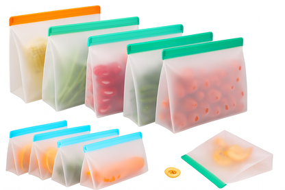 Saco Reutilizável de Silicone