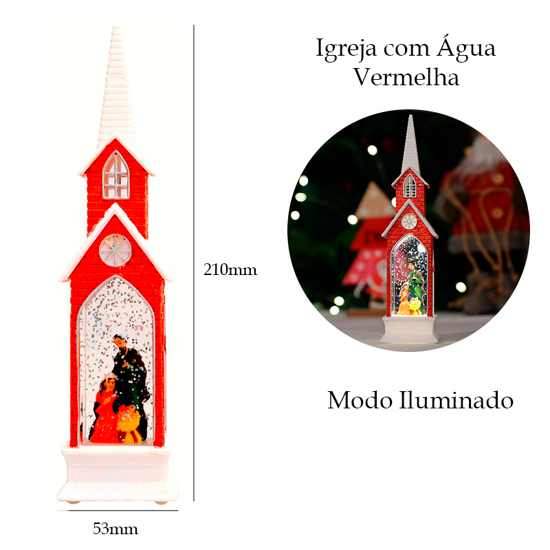 Lanterna Igreja Iluminada